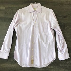Gitman Brothers men’s purple checkered button down